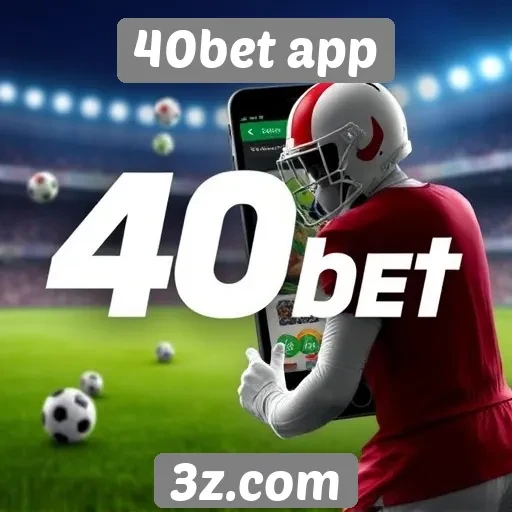 Segmento de jogos disponíveis no 40bet app