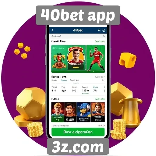 Promoções e bônus disponíveis no 40bet app